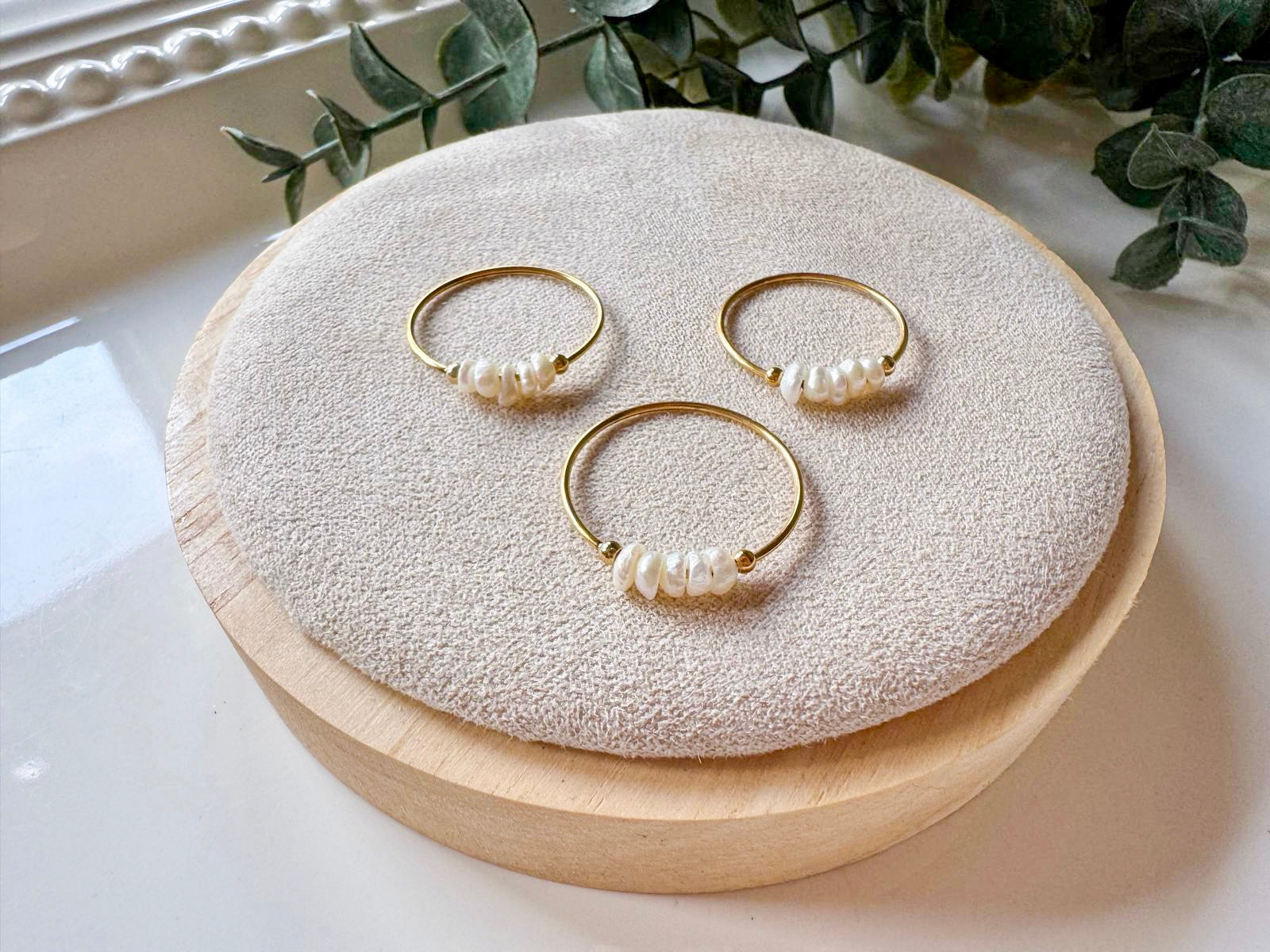 Fresh Water Pearl Dainty Ring