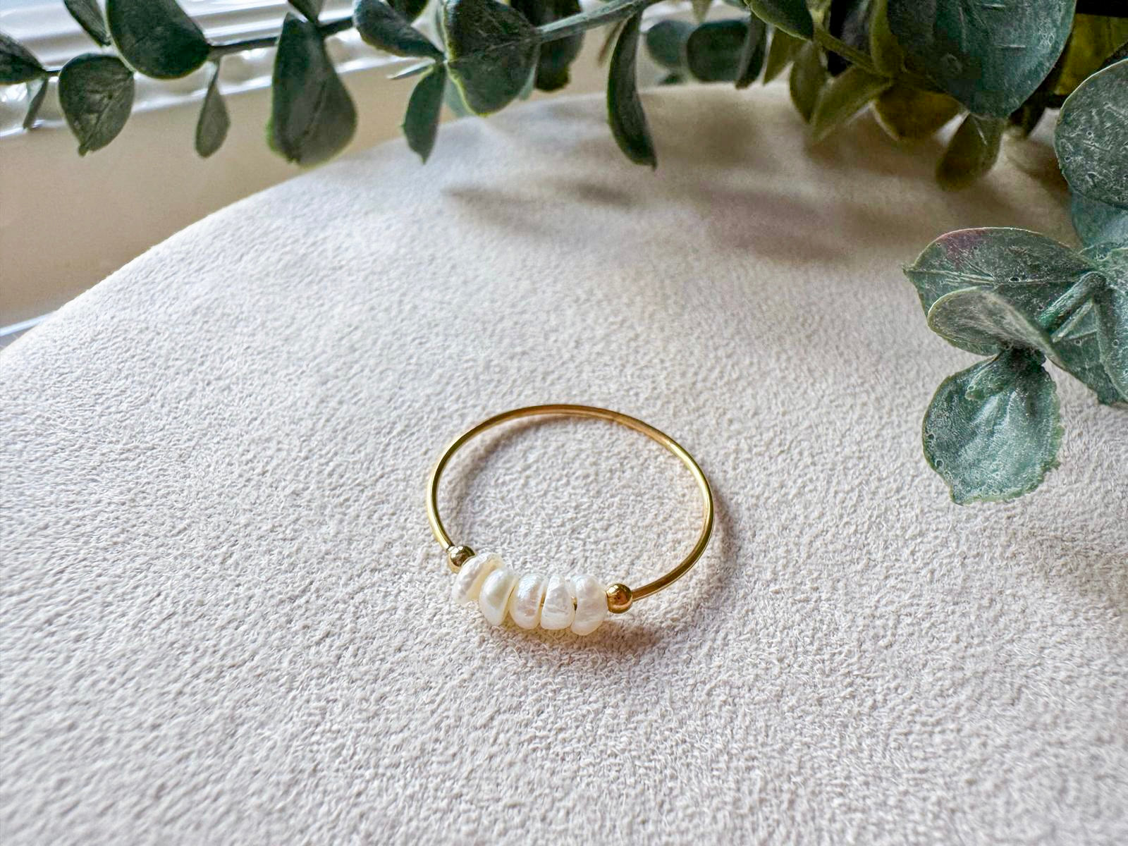 Fresh Water Pearl Dainty Ring