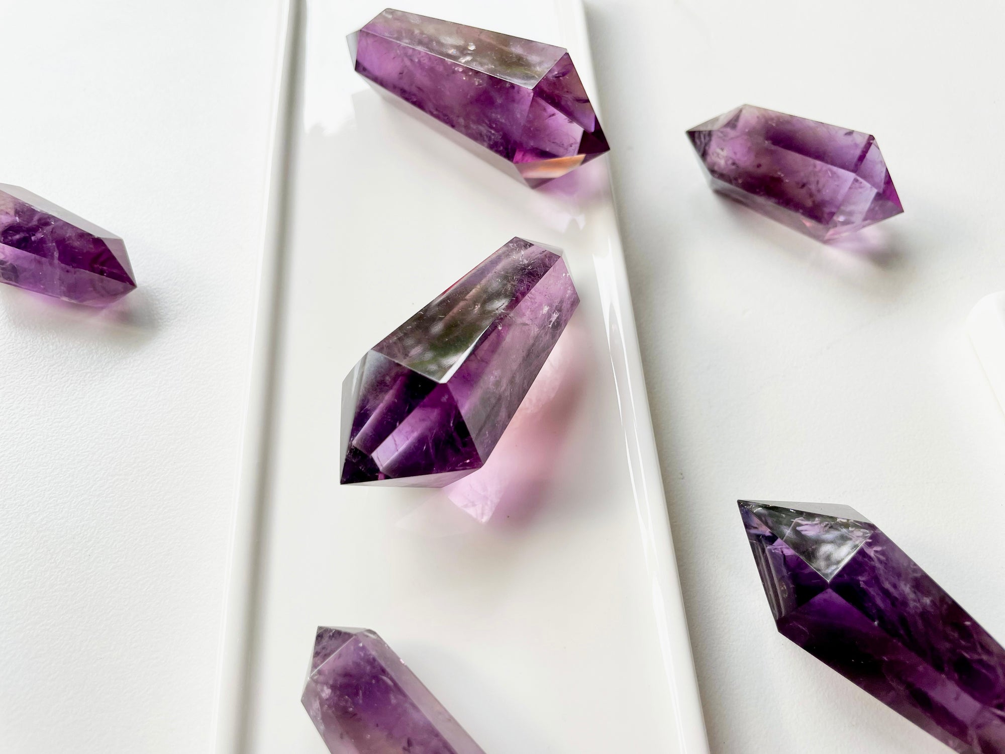 Amethyst Double Terminated Points