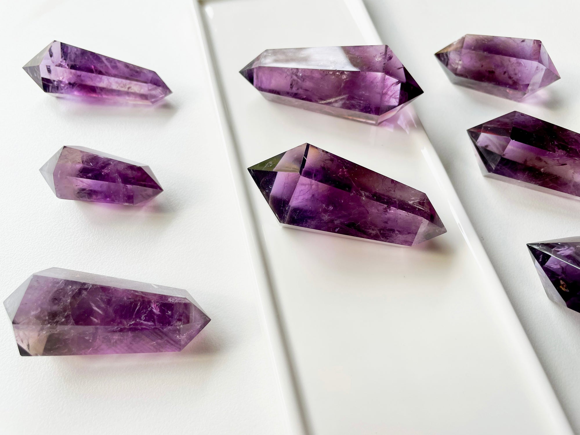 Amethyst Double Terminated Points