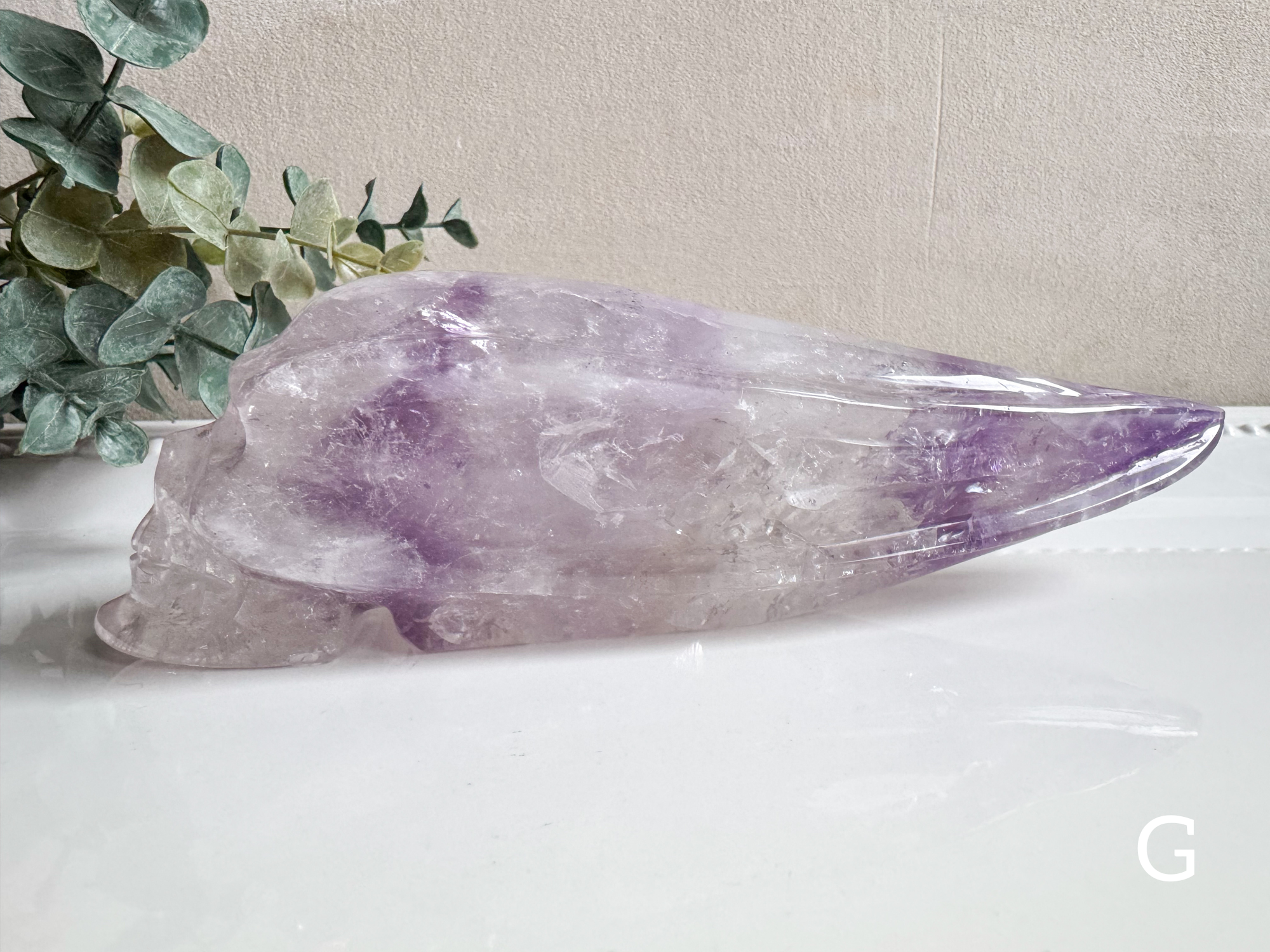 Phantom Amethyst Traveler Skull || Brazil || Pitico