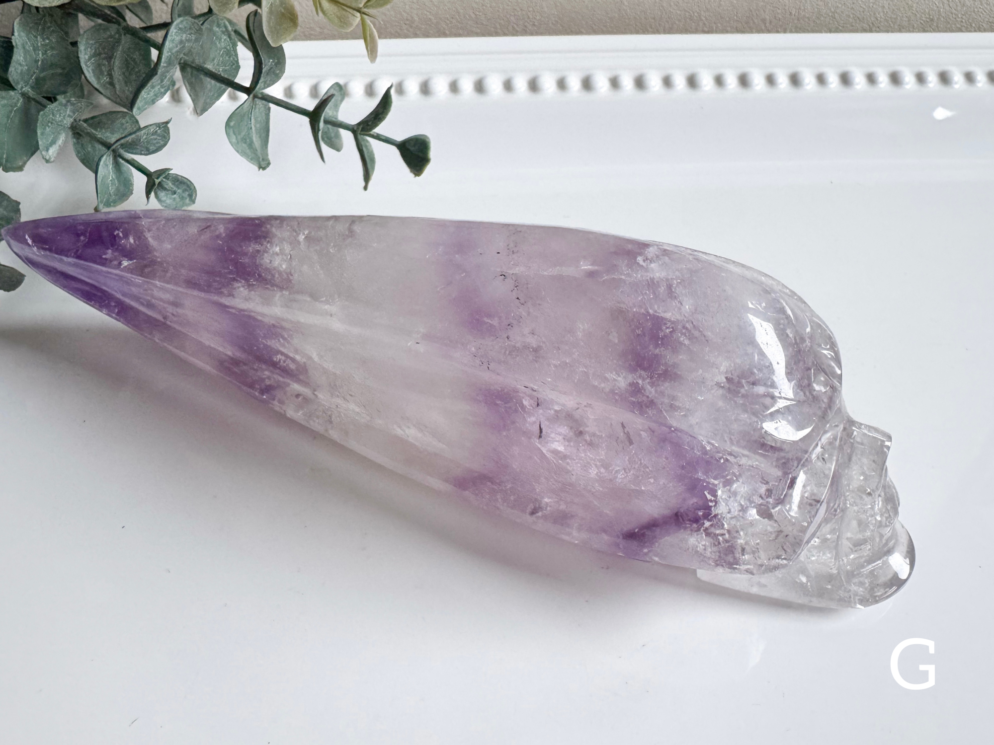 Phantom Amethyst Traveler Skull || Brazil || Pitico