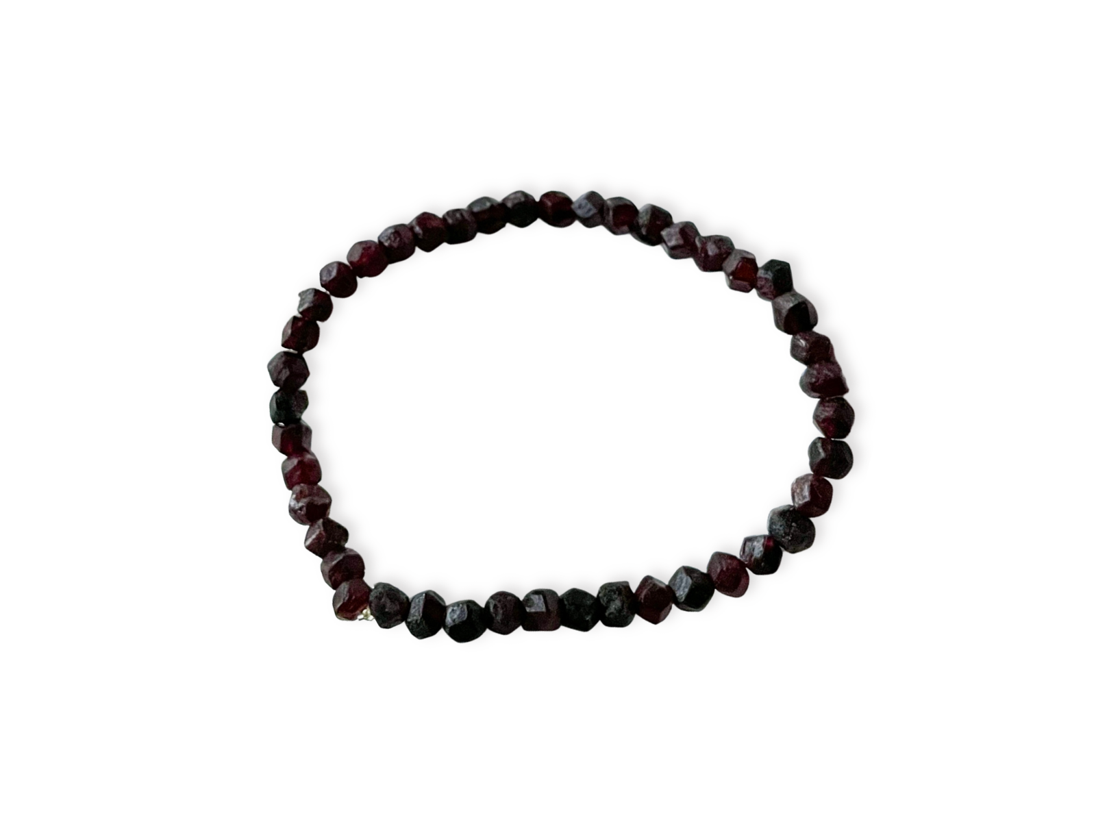 Garnet Faceted Bracelet