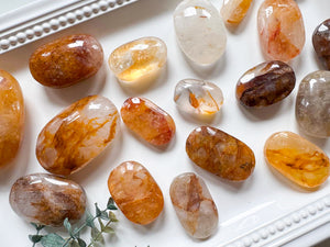 Golden Healer Palm Stone