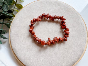 Crystal Chip Bracelet - Goldstone