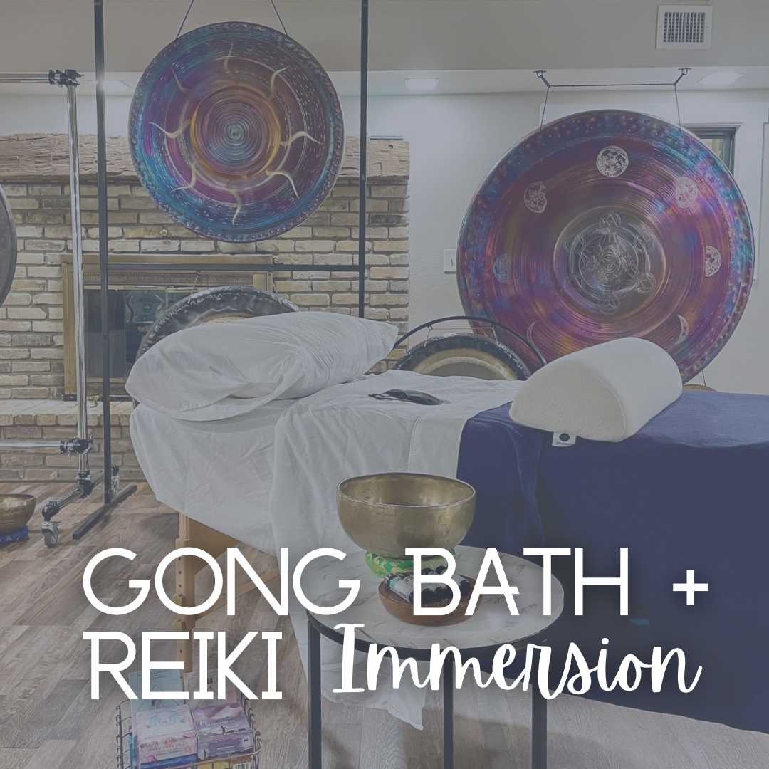 Gong Bath + Reiki Immersion - Client Booking - Thursday, April 17