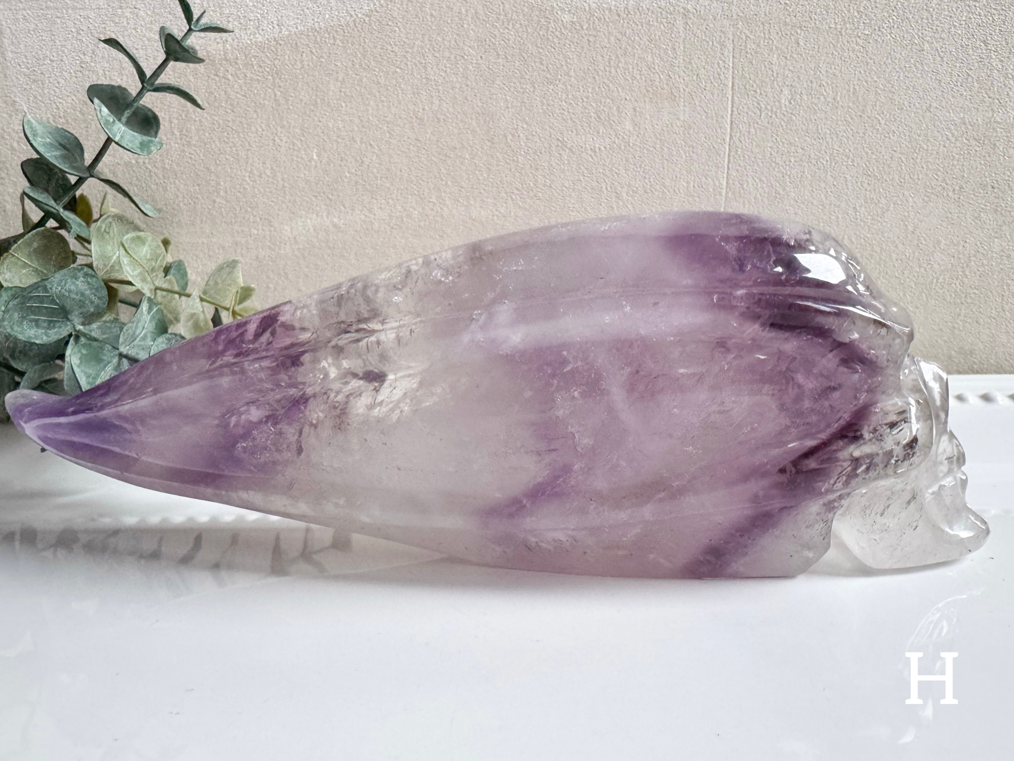 Phantom Amethyst Traveler Skull || Brazil || Pitico