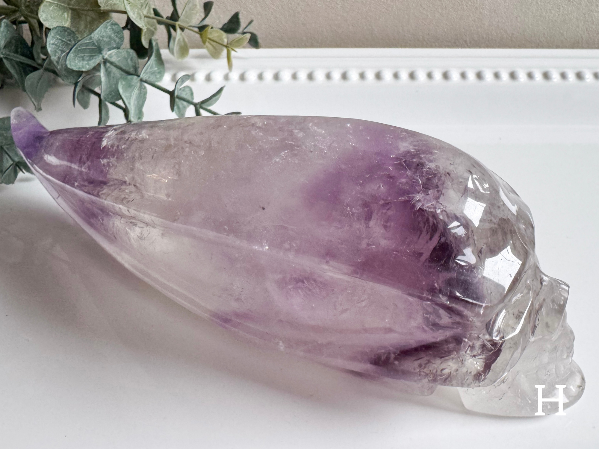 Phantom Amethyst Traveler Skull || Brazil || Pitico