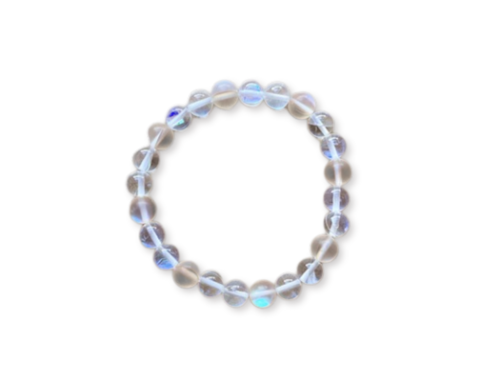 Halloween Collection || Aura Quartz Beaded Bracelet || Reiki Infused