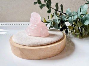 Happy Buddha Crystal Carving || 1.5"
