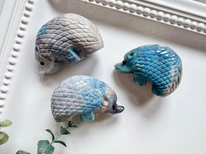 Hedgehog Crystal Carving