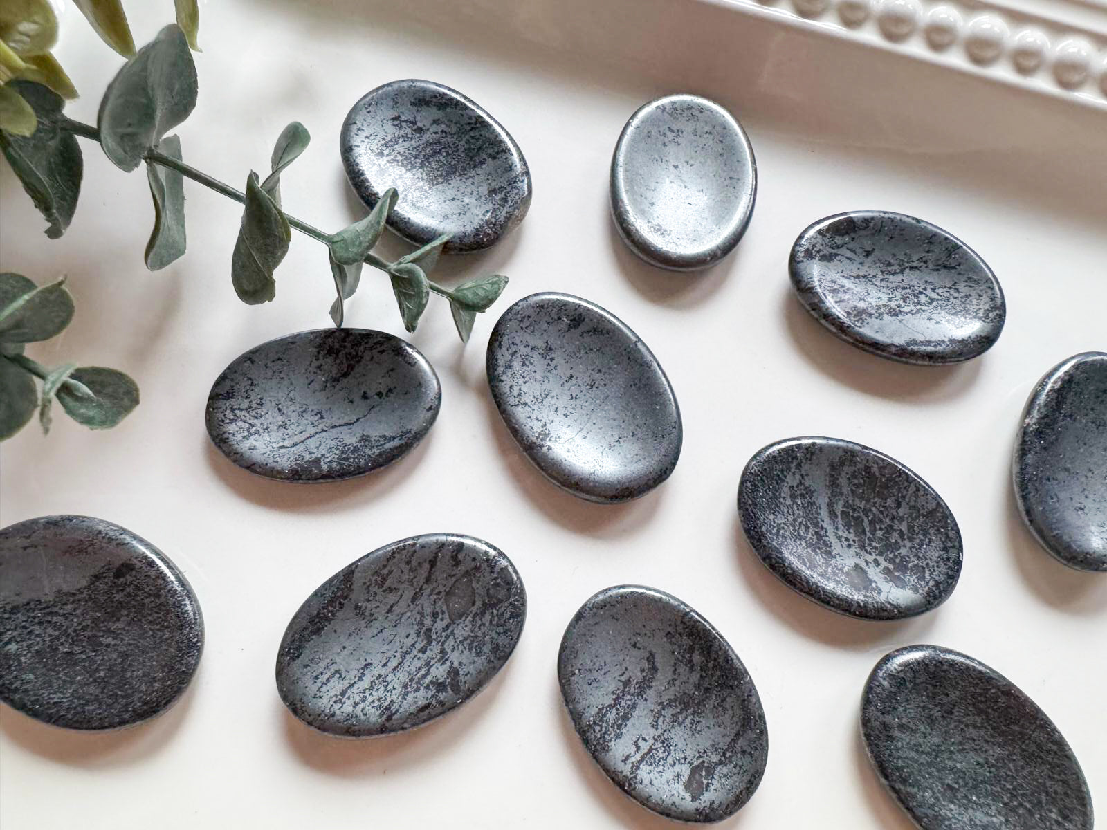 Hematite Mini Worry Stone