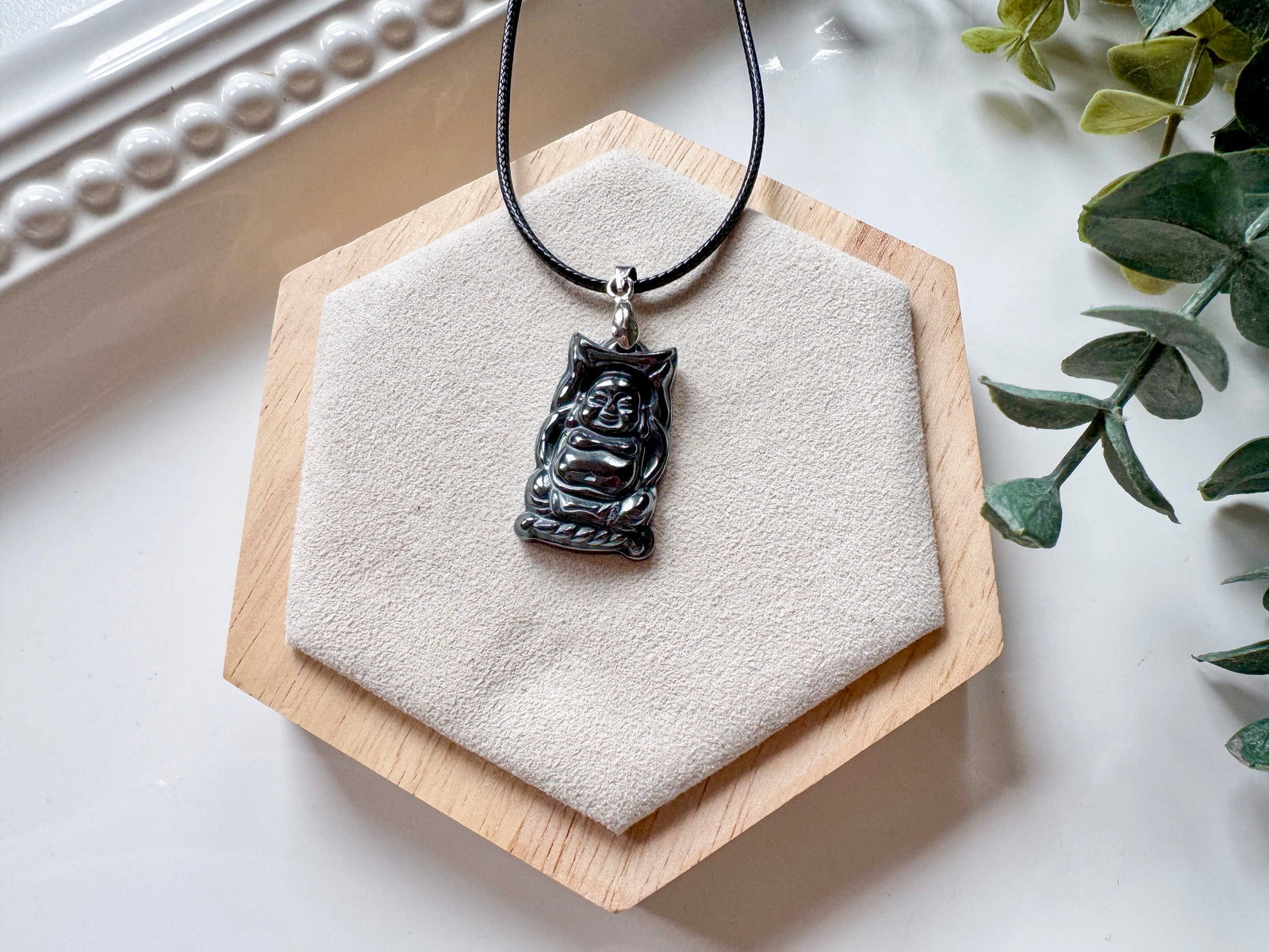 Hematite Pendant Necklace