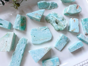 Hemimorphite Raw & Polished Free Form