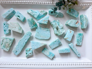 Hemimorphite Raw & Polished Free Form