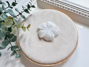 Hibiscus Blossom Crystal Carving