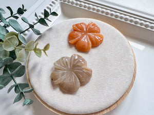 Hibiscus Blossom Crystal Carving
