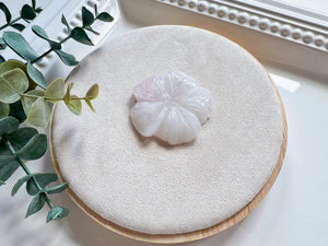 Hibiscus Blossom Crystal Carving
