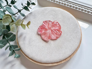Hibiscus Blossom Crystal Carving