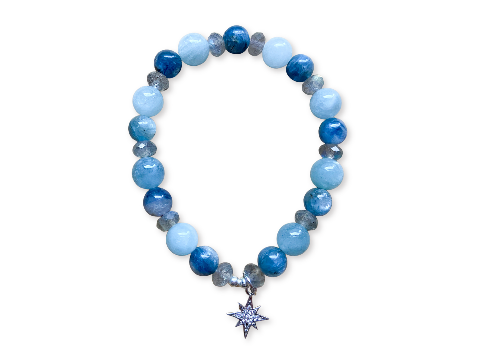 Holiday Collection || Aquamarine, Labradorite & Kyanite || Reiki Infused