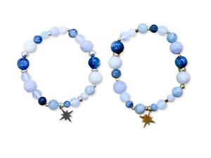 Holiday Collection || Blue Winter Bracelet || Reiki Infused