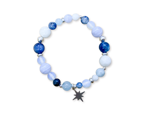 Holiday Collection || Blue Winter Bracelet || Reiki Infused