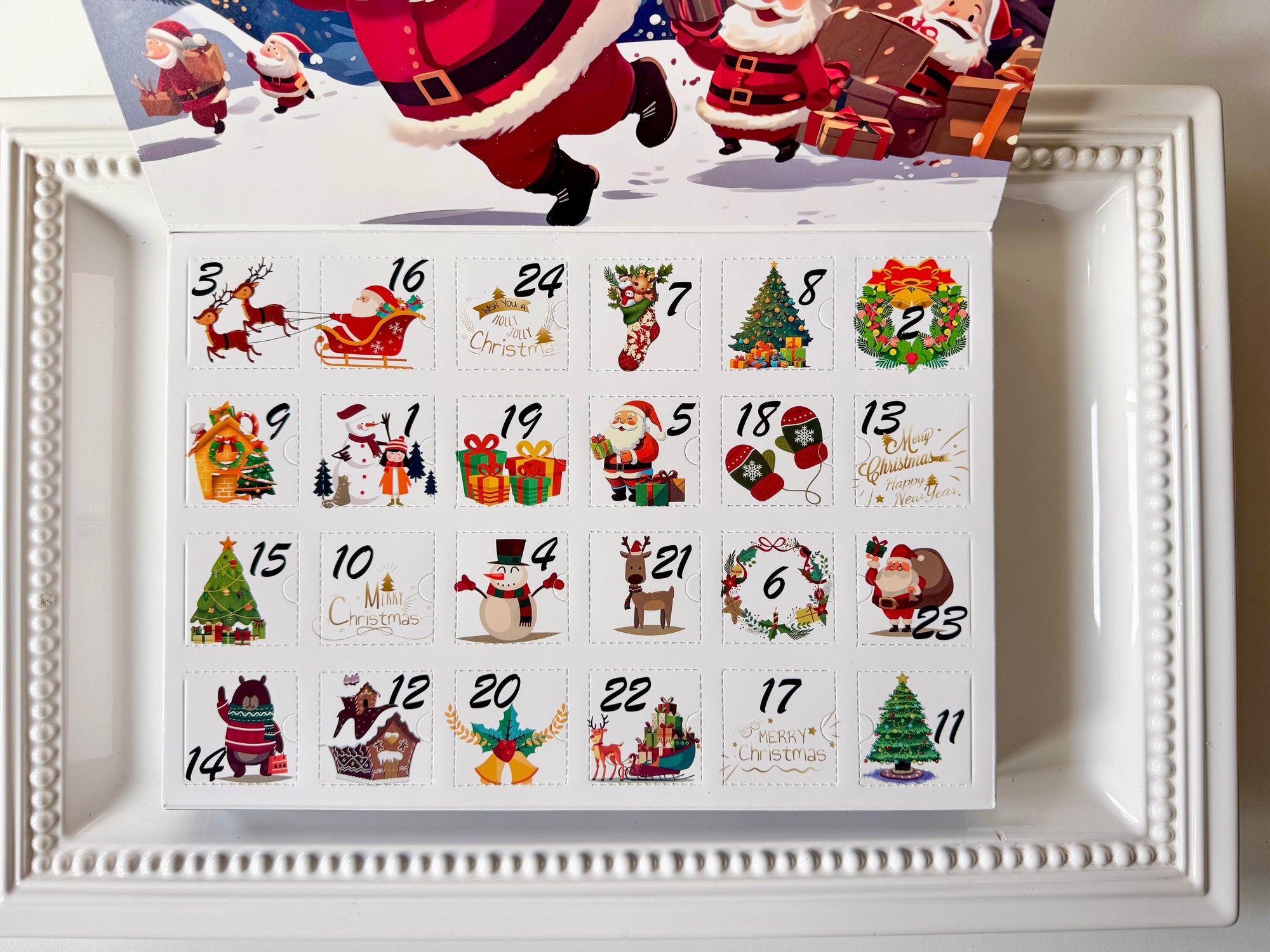 Holiday Mystery Box Advent Calendar || Tumbled or Raw Stones