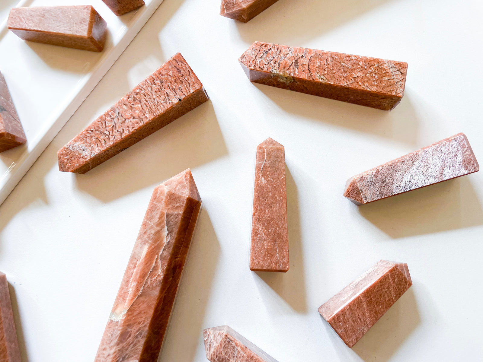 Peach Moonstone Point