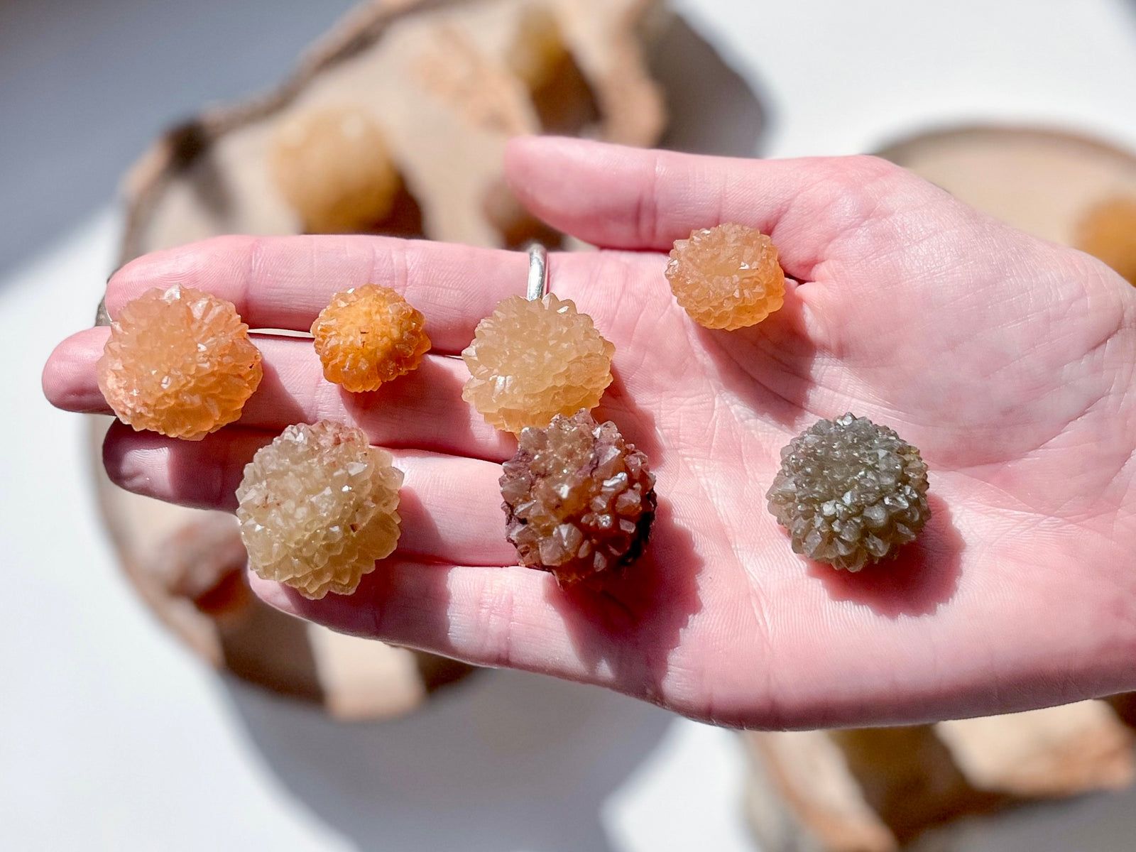 Quartz Citrine Star Clusters || Morocco