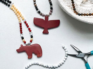 Stone Animal Pendant Carving Workshop - Sunday, January 29 11am-5pm