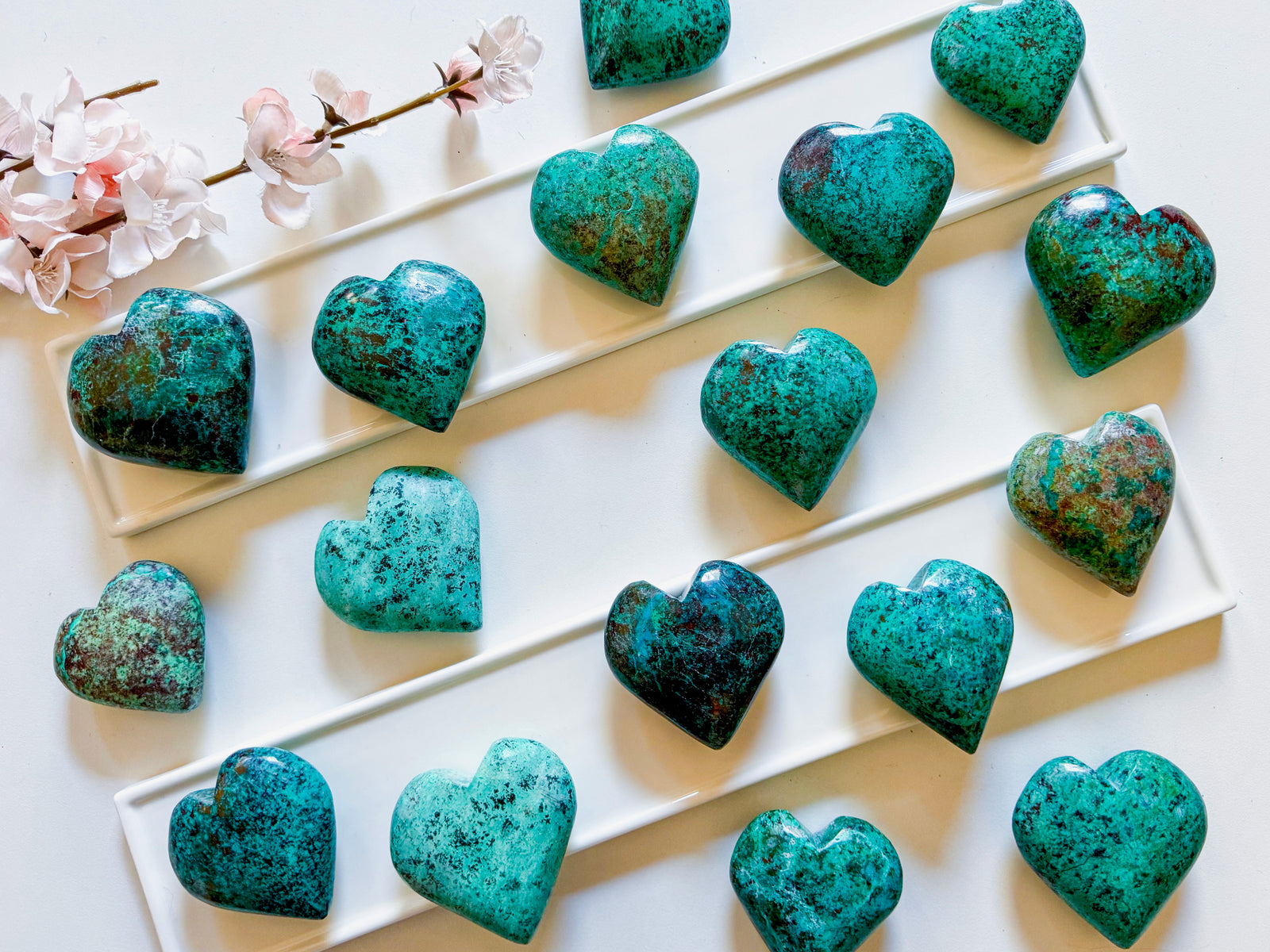 Chrysocolla Heart || Peru