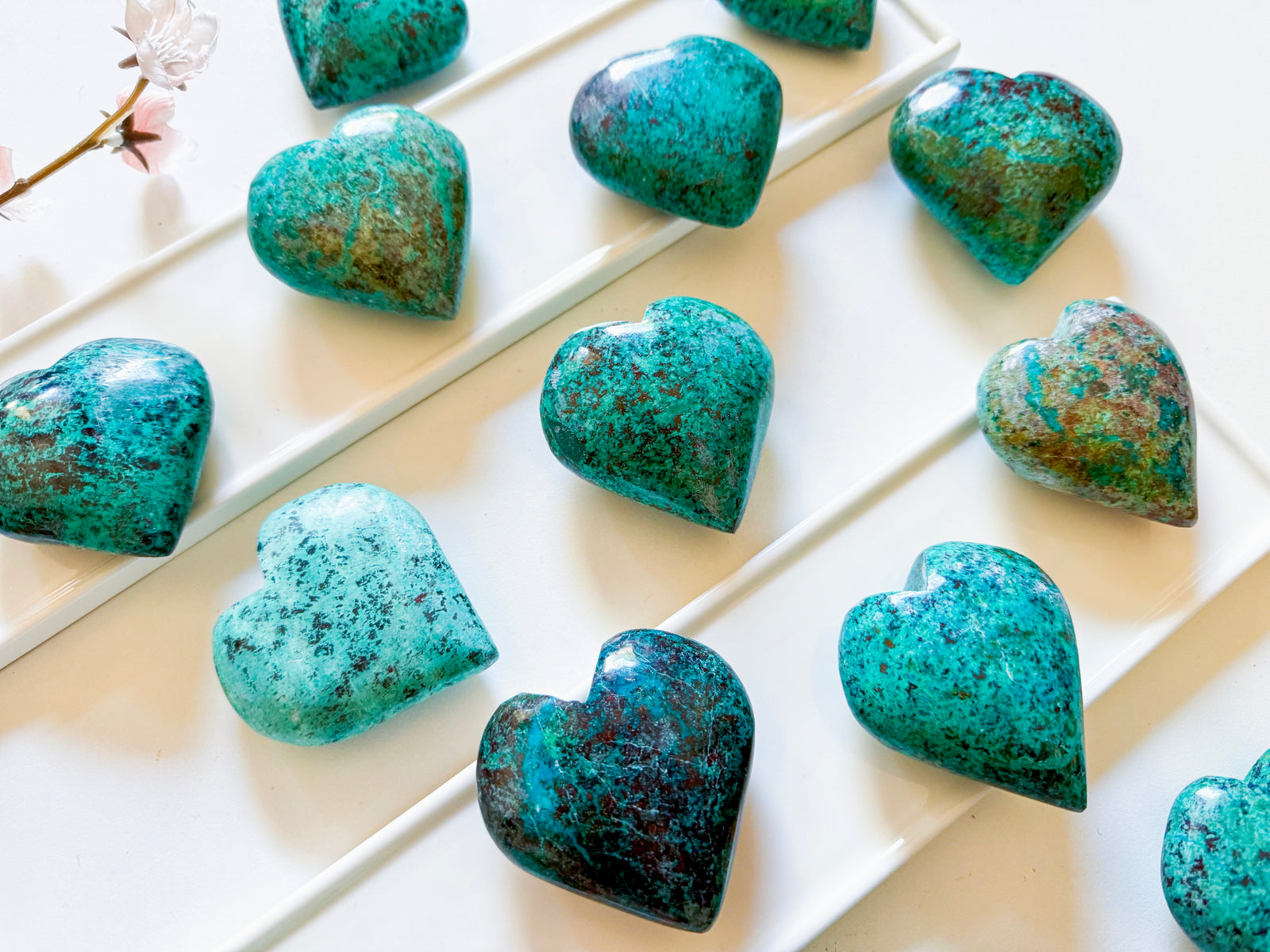 Chrysocolla Heart || Peru