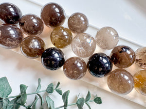Smoky Quartz Sphere || Small