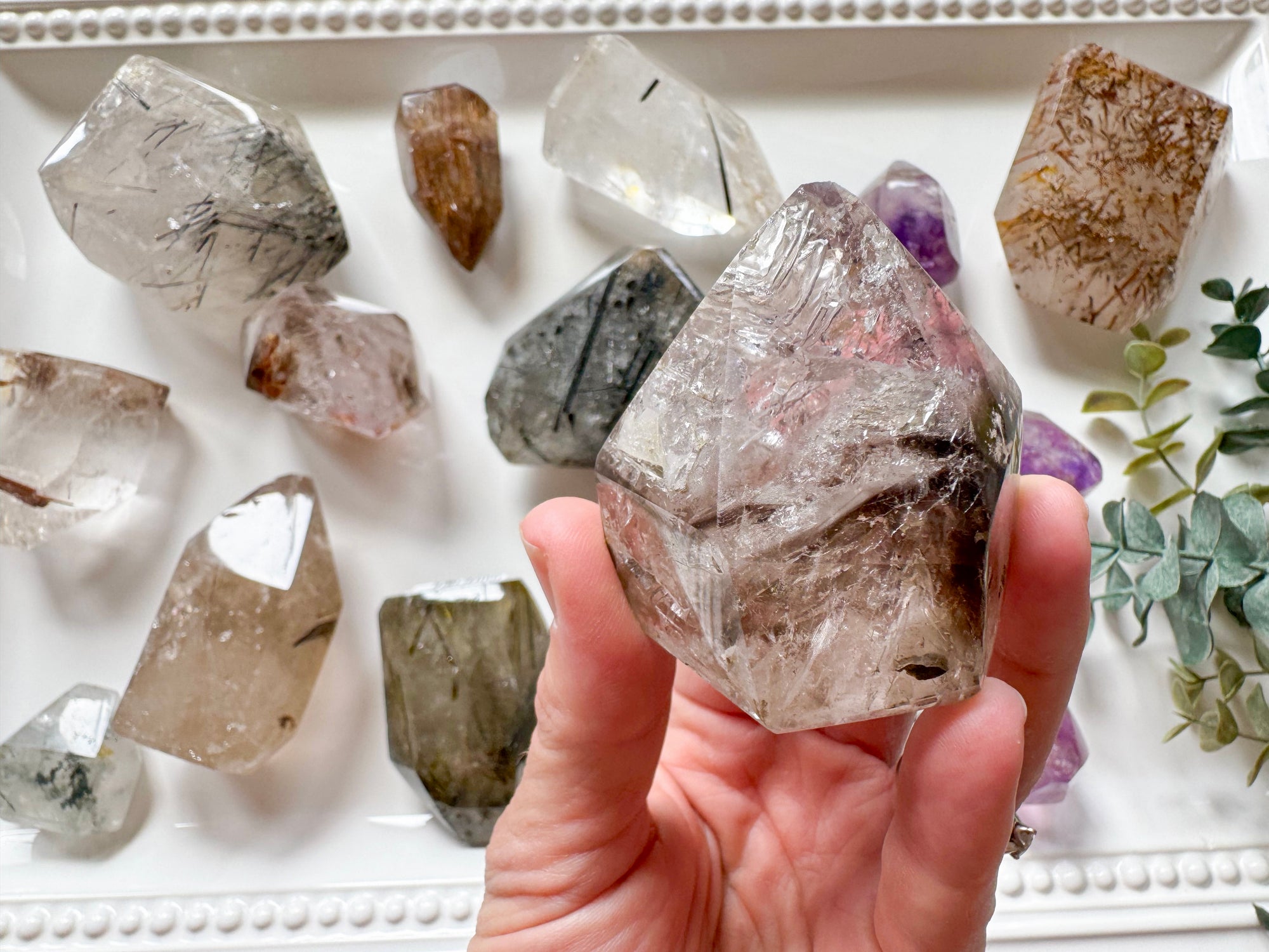Madagascar Quartz with Rare Inclusions