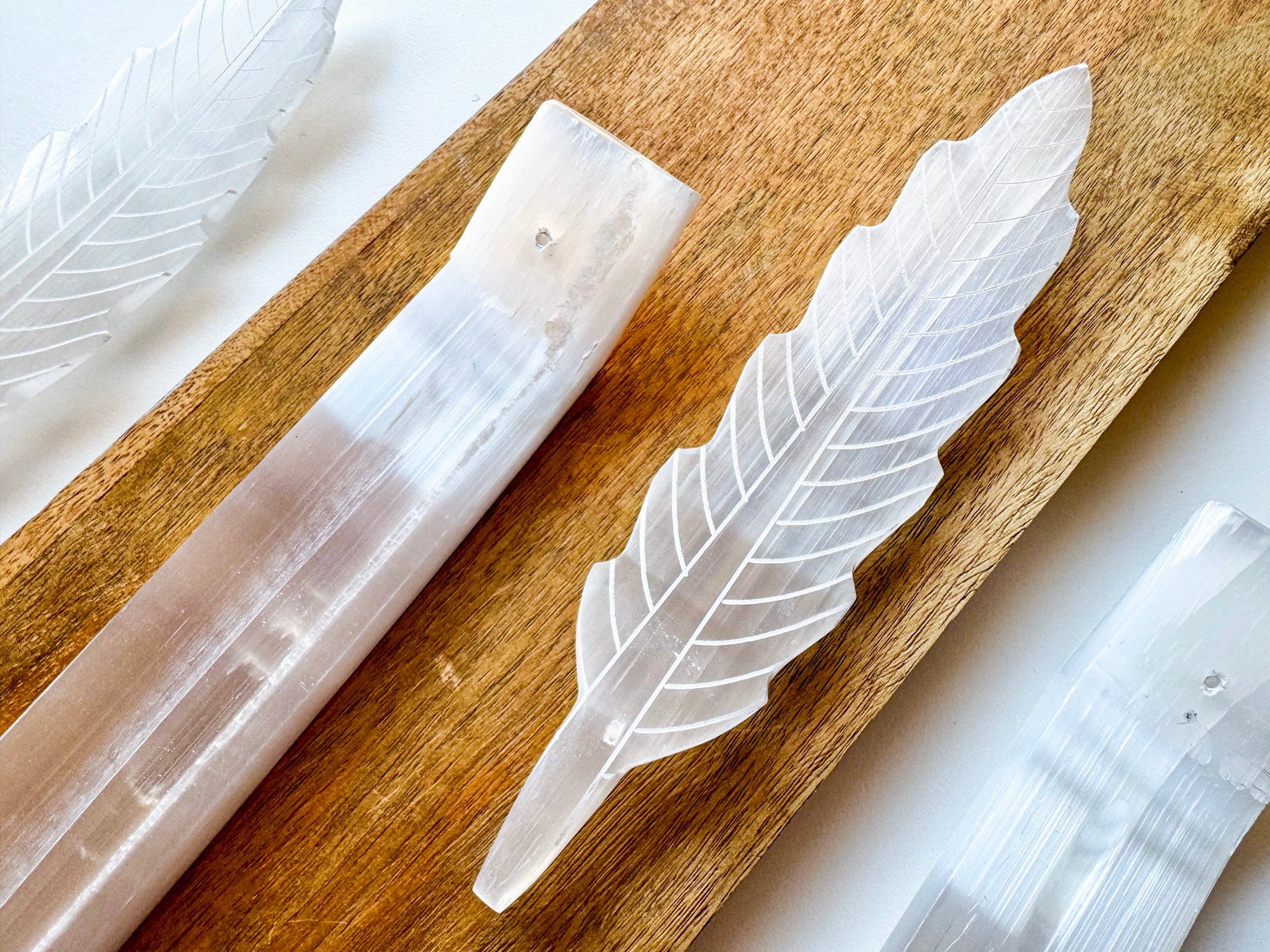 Selenite Incense Burner