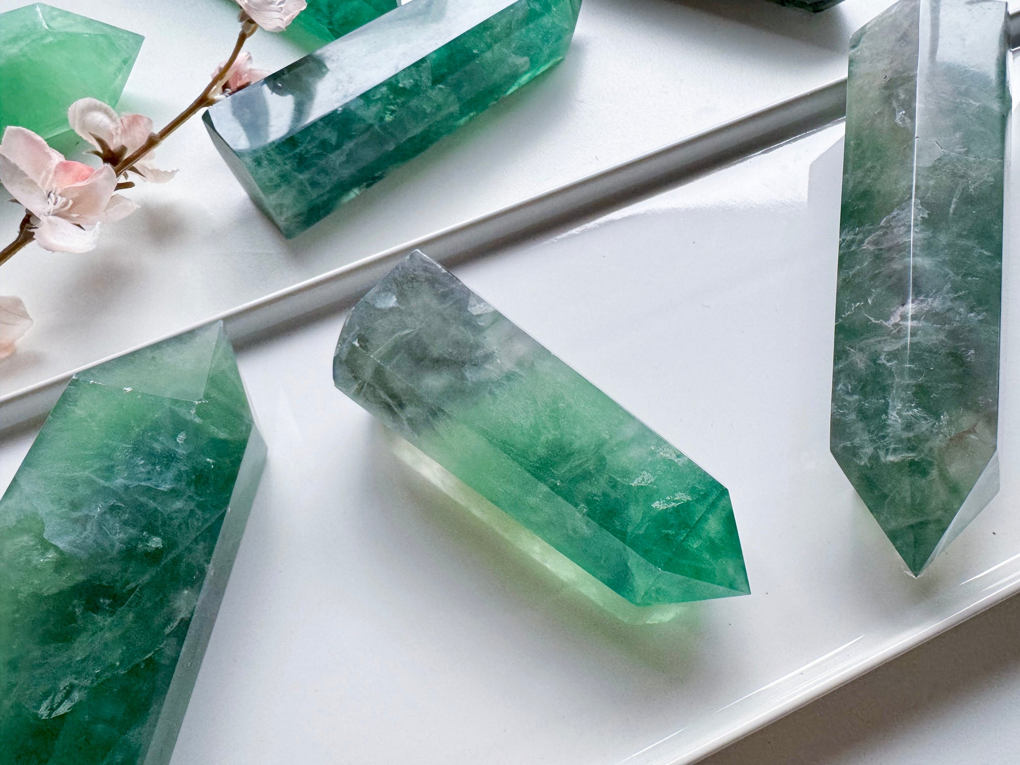 Fluorite Points || Large