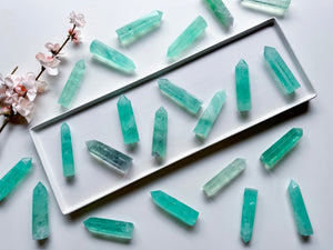 Mint Green Fluorite Points