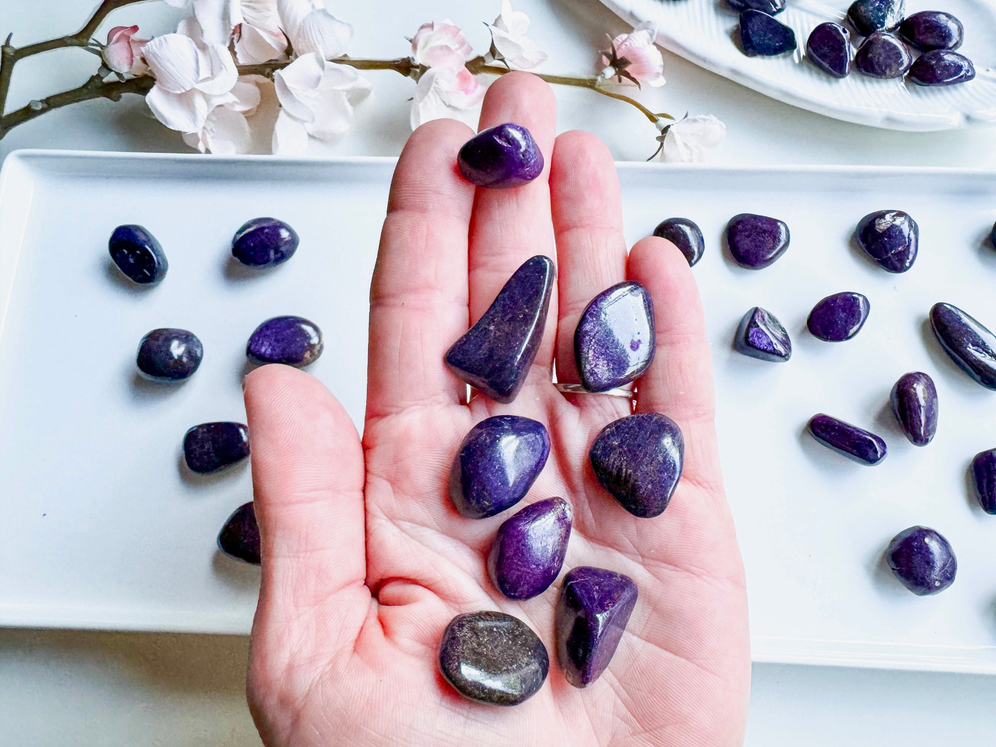 Purpurite Tumbled Stones