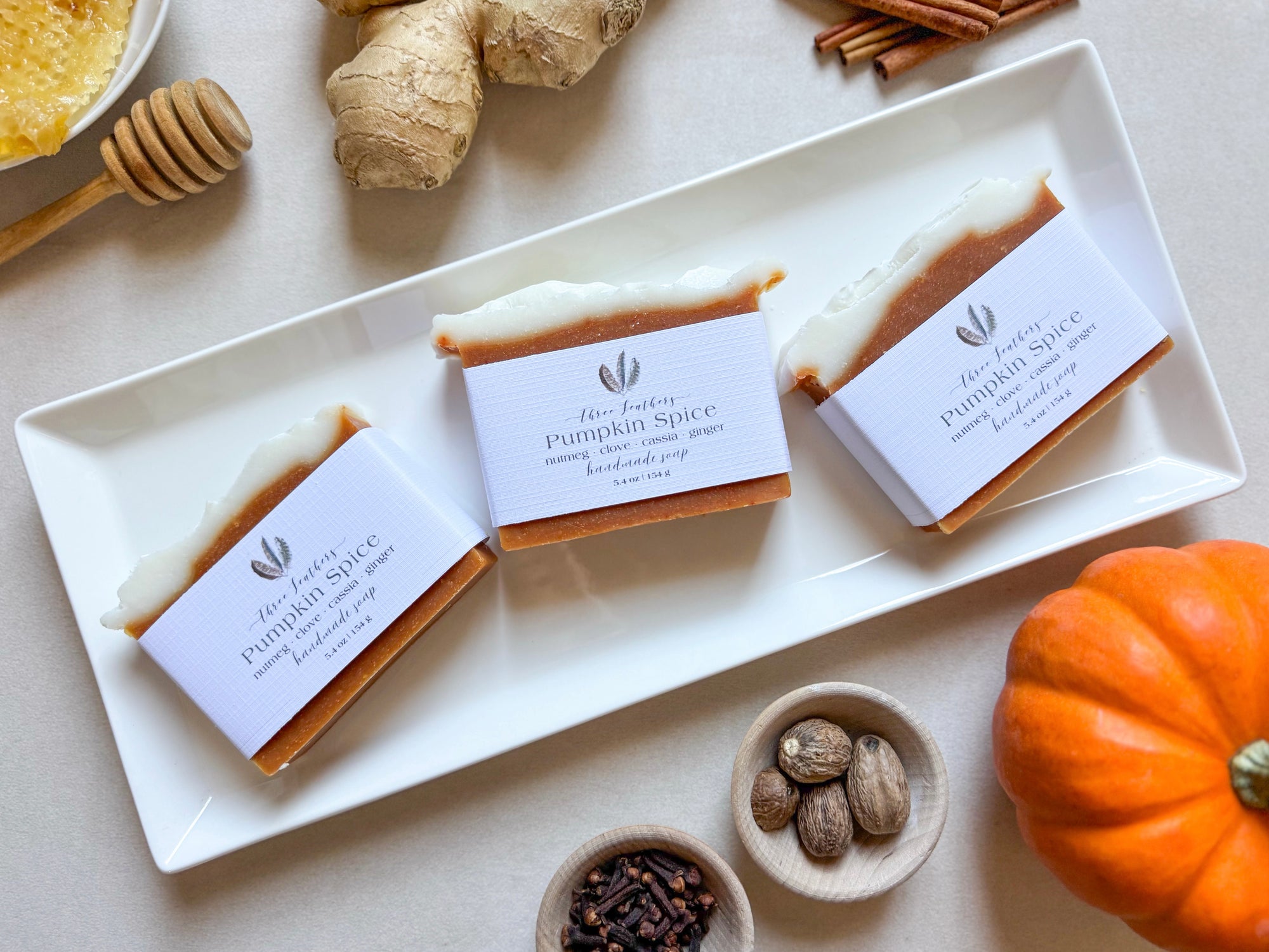 Pumpkin Spice || Cold Process Soap