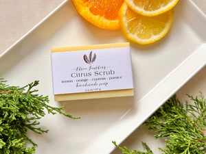 Citrus Scrub || Cold Process Soap