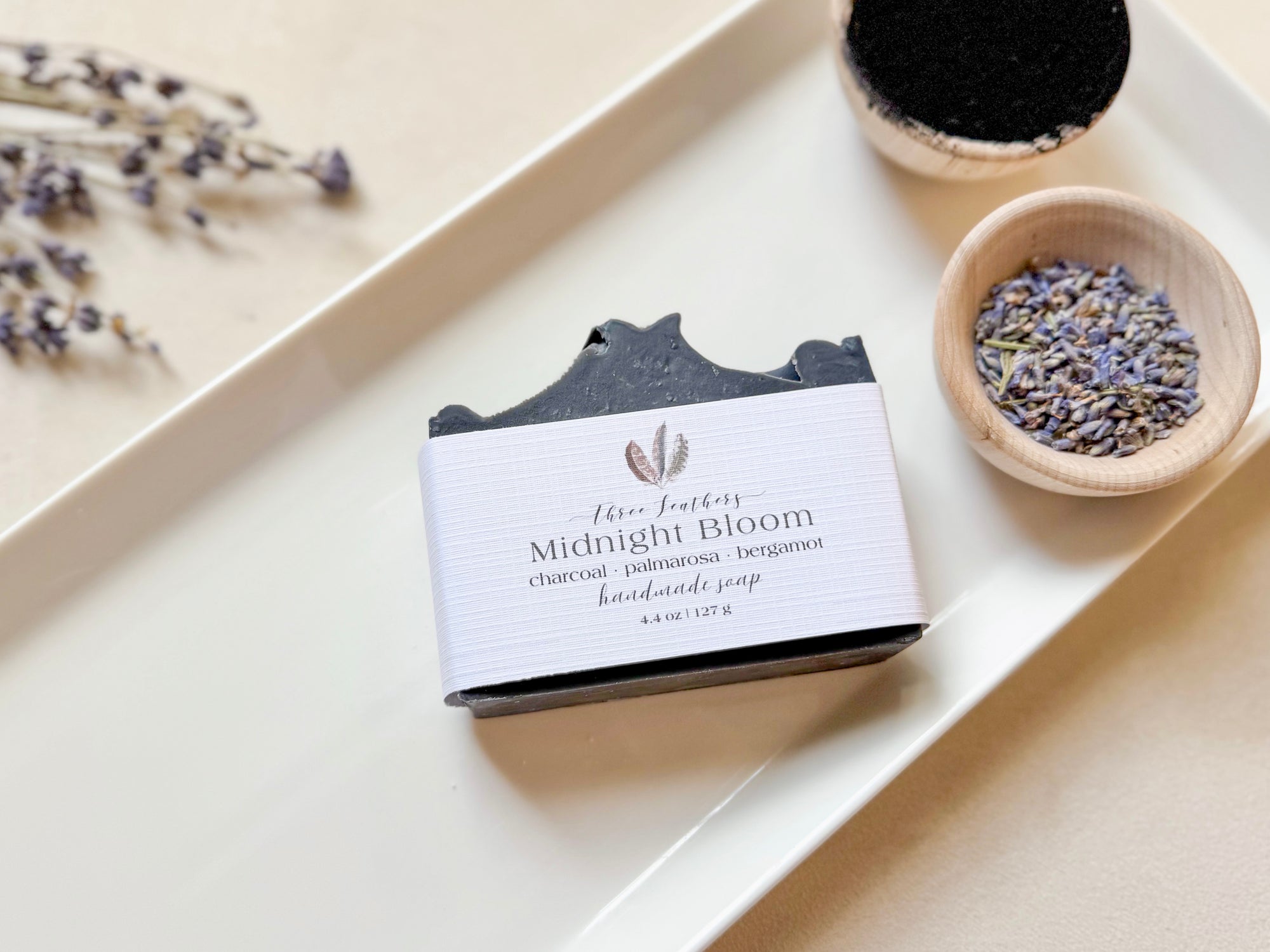 Midnight Bloom || Cold Process Soap