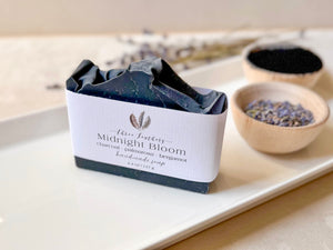 Midnight Bloom || Cold Process Soap