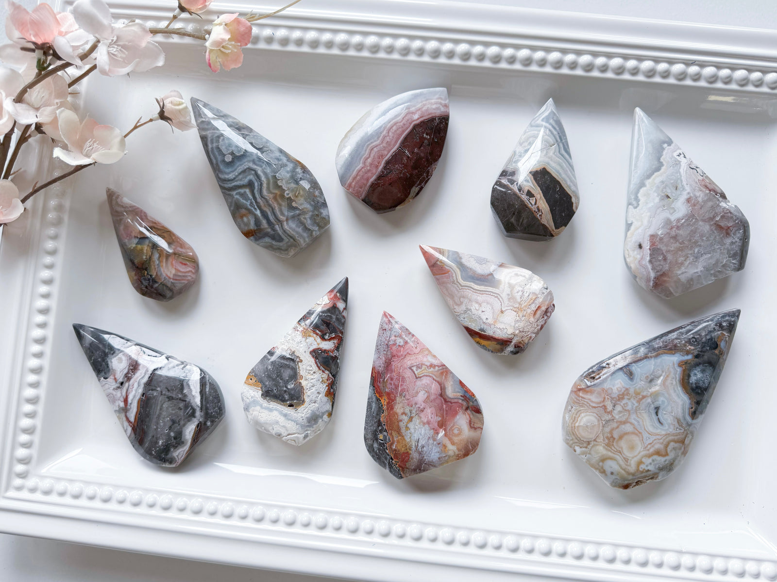 Mexican Crazy Lace Agate Flame