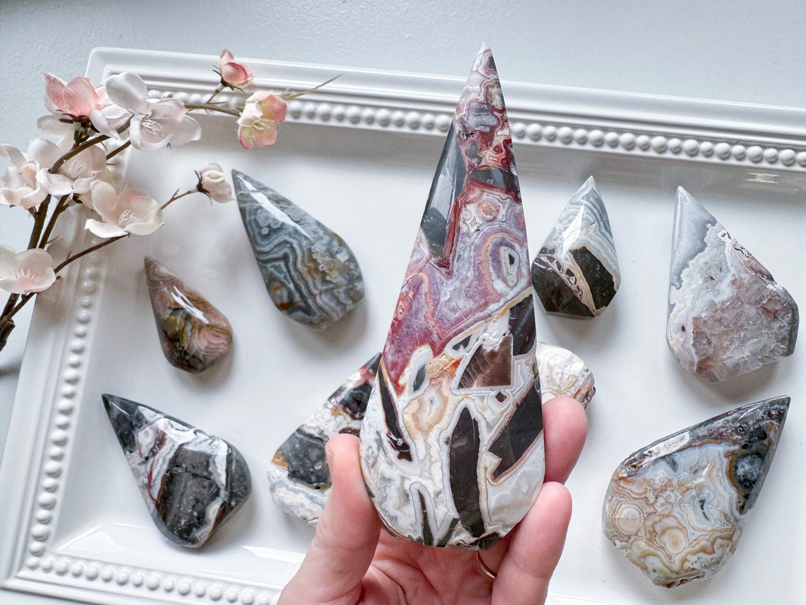 Mexican Crazy Lace Agate Flame