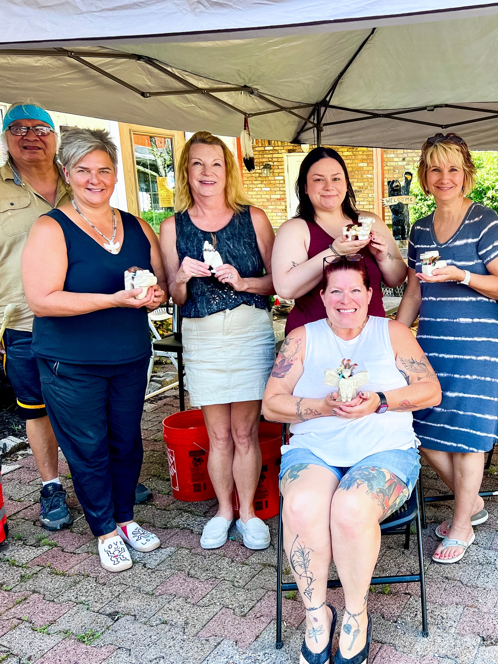 Lakota Stone Animal Carving Fetish Workshop [Deposit] - Saturday, May 18 11am-5pm