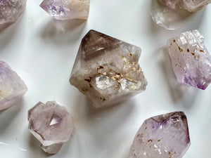 Amethyst Rose de France Raw & Polished Point || Brazil