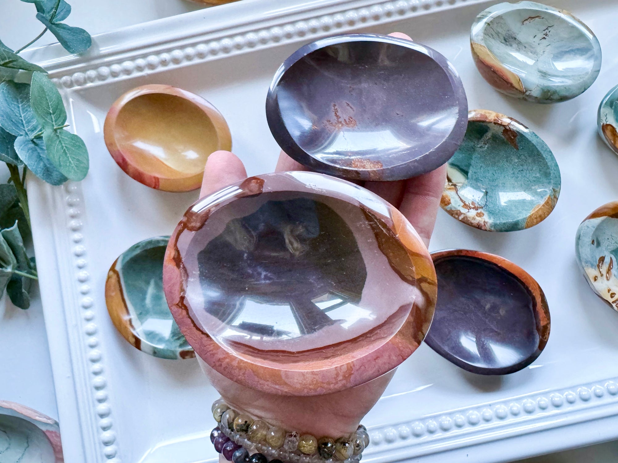 Polychrome Jasper Dish || Madagascar