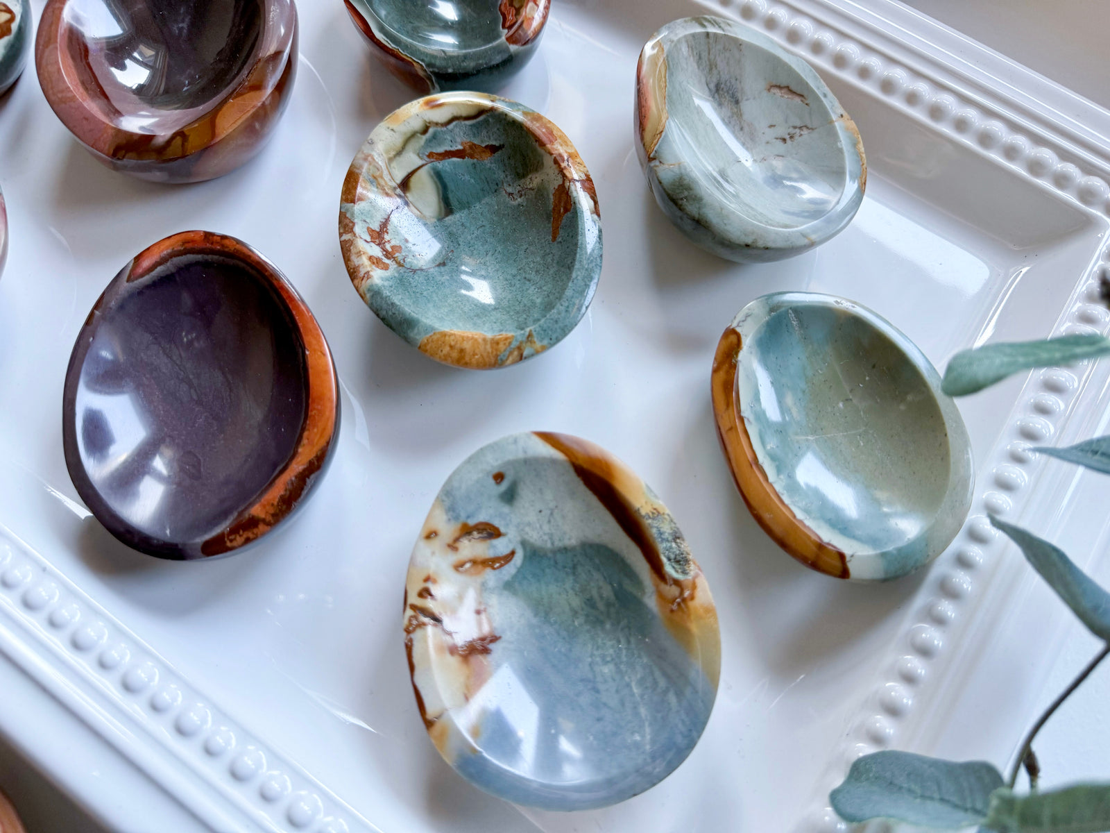 Polychrome Jasper Dish || Madagascar