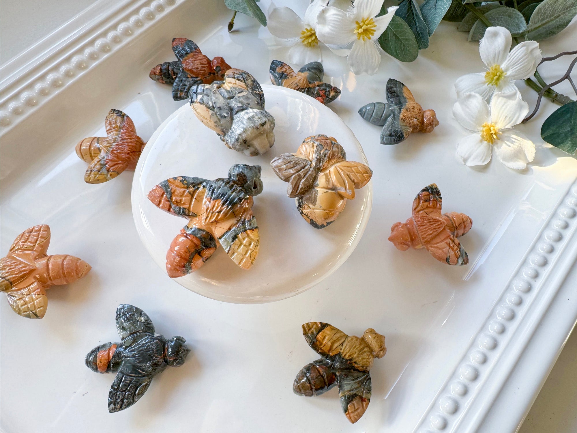 Maligano Jasper Bee Carving