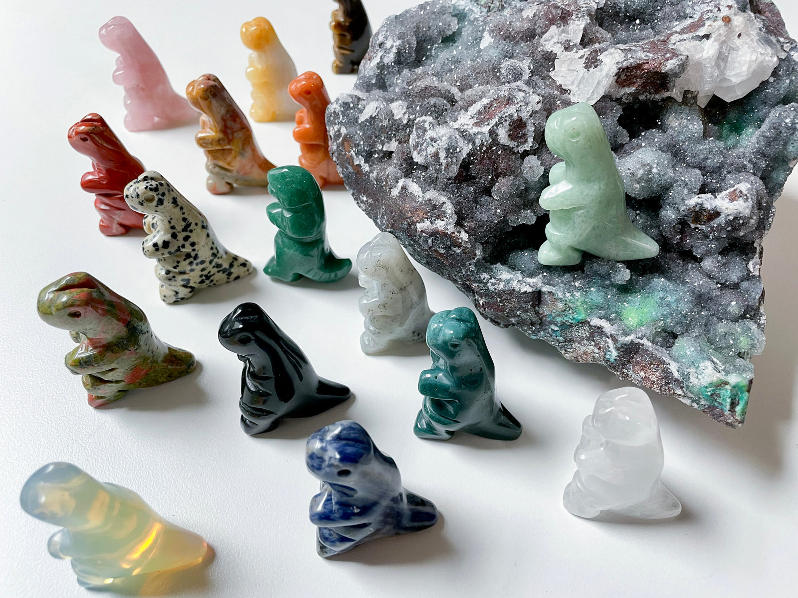 Crystal Tyrannosaurus Rex 2" Carving